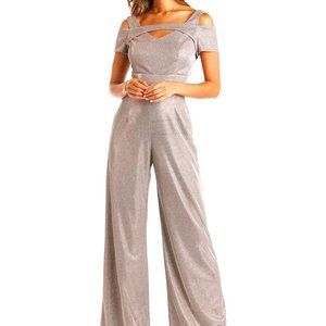 Shimmer jumpsuit - shine for New Year's Eve, Holiday and Wedding celebrations